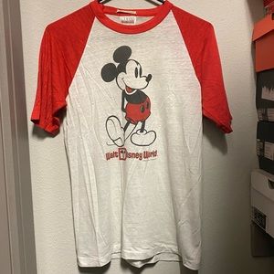 Vintage Mickey Mouse Baseball Tee